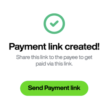 Payment Link Process