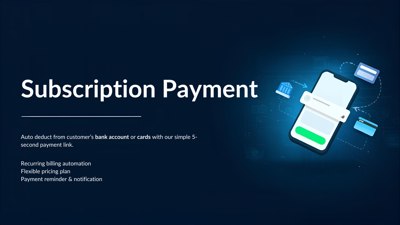 Subscription Payment